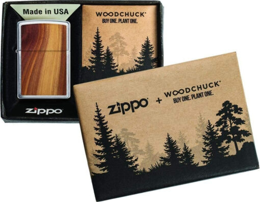 Zippo woodchuck Cedar