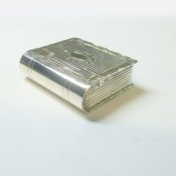 Bellissimo porta pillole a forma di  libro! in argento 925