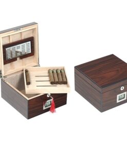 Umidificatore porta sigari medio - Medium cigar humidor box – Lorenzi Milano